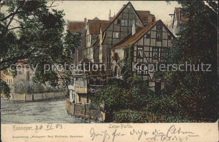 HANNOVER  CITY Leine- Partie