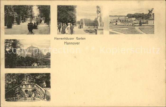 HANNOVER  CITY Herrenhaeuser Garten