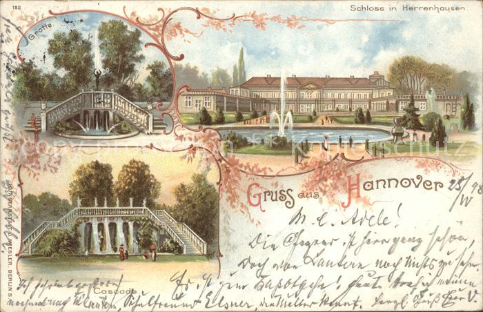 HANNOVER  CITY Schloss Herrenhausen Grotte