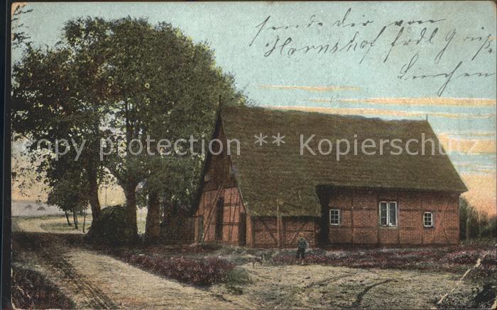 Lueneburger Heide Alte Kathe in Wilsede