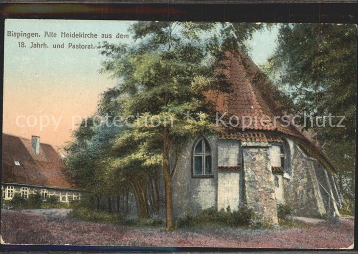 Bispingen Alte Heidekirche und Pastorat