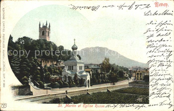 Russische Kirche Kapelle St. Martin Vevey