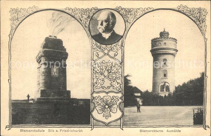 Bismarck Bismarcksaeule Silk Bismarckturm Aumuehle
