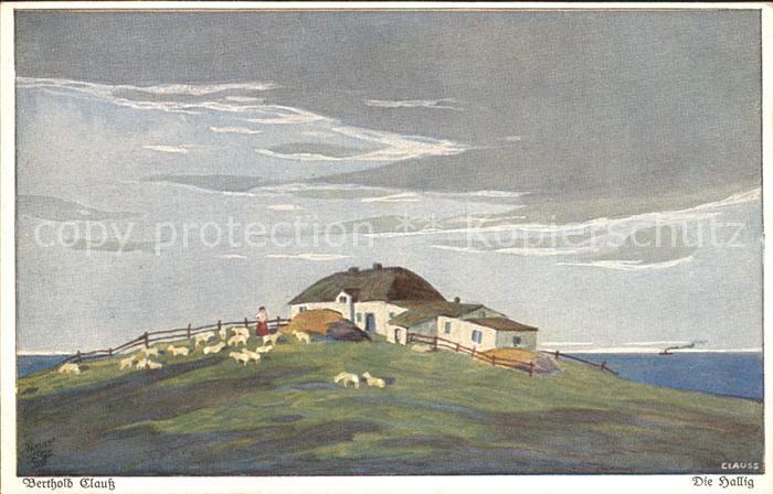 Verlag Primus Nr. 3110 Berthold Clauss Die Hallig