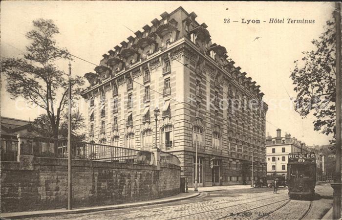 Strassenbahn Lyon Hotel Terminus