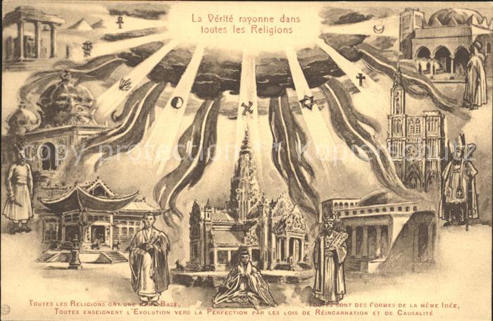 Religion La Verite rayonne dans toutes les Religions