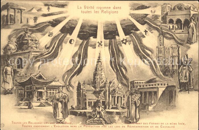 Religion La Verite rayonne dans toutes les Religions