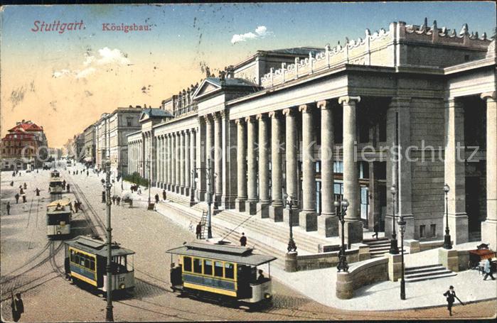 Strassenbahn Stuttgart Koenigsbau