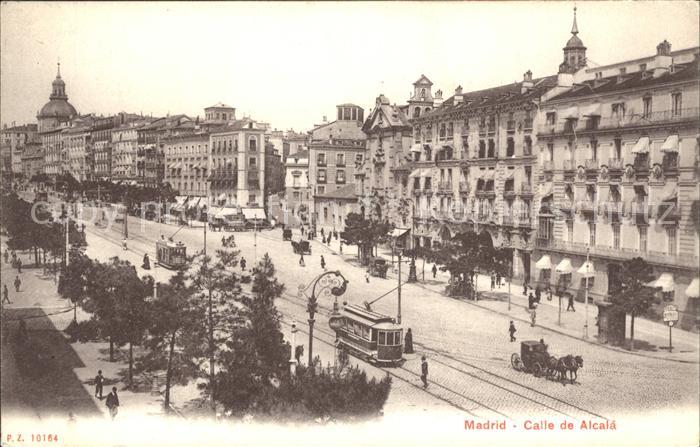 Strassenbahn Madrid Calle de Alcala