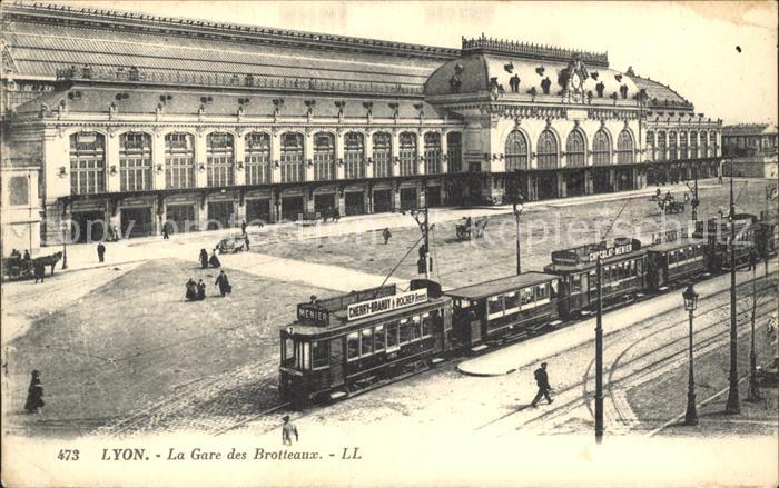 Strassenbahn Lyon Gare des Brotteaux