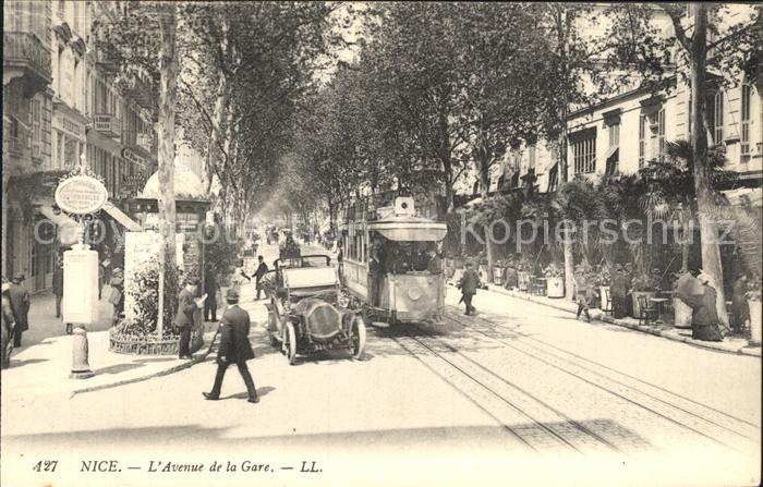 Strassenbahn Nice Avenue de la Gare