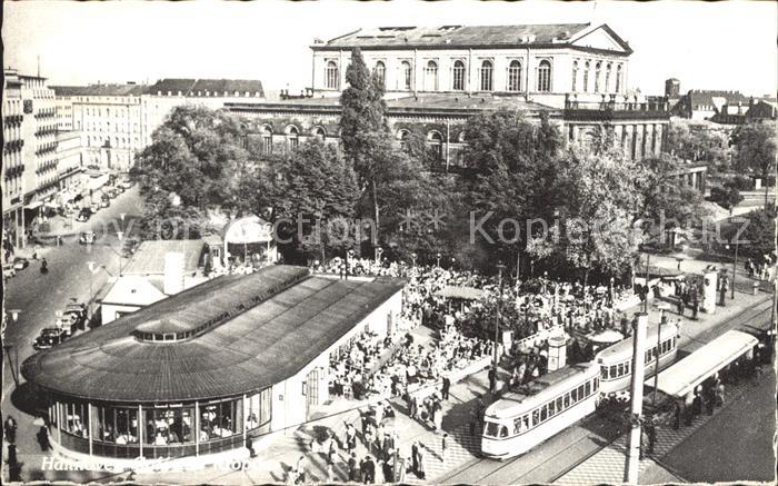 Strassenbahn Hannover Cafe Kroepcke