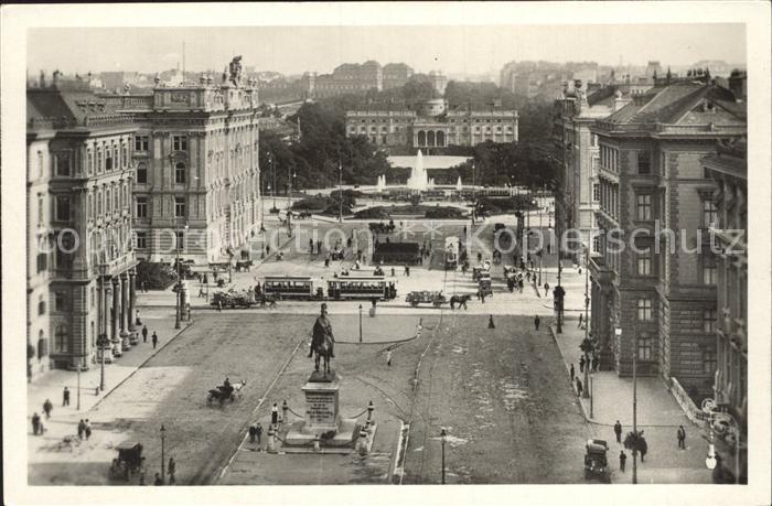 Strassenbahn Wien I. Schwarzenbergplatz