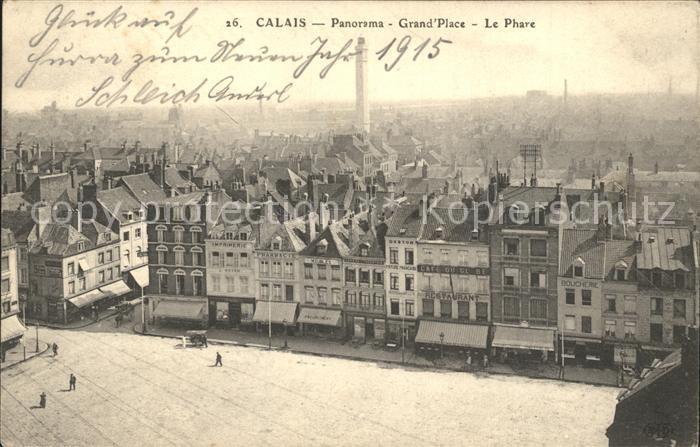 Calais Grand Place Phare