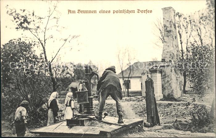 Landwirtschaft Brunnen Polen