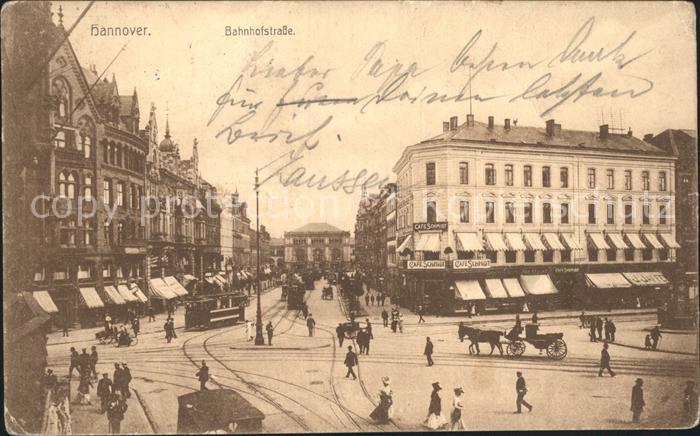 Strassenbahn Hannover Bahnhofstrasse