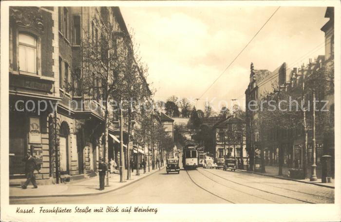 Strassenbahn Kassel Frankfurter Strasse Weinberg