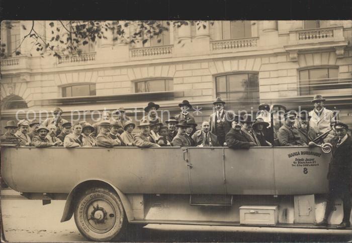 Autobus Omnibus Auto-Rundfahrt Hansa Hamburg