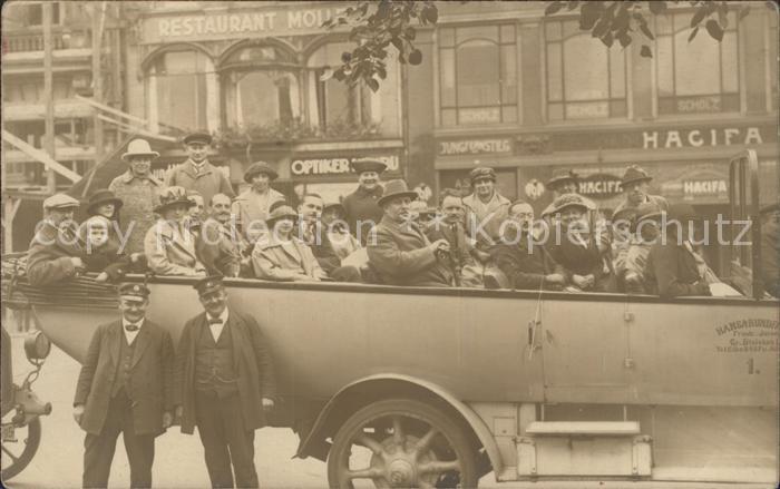 Autobus Omnibus Auto-Rundfahrt Hansa Hamburg