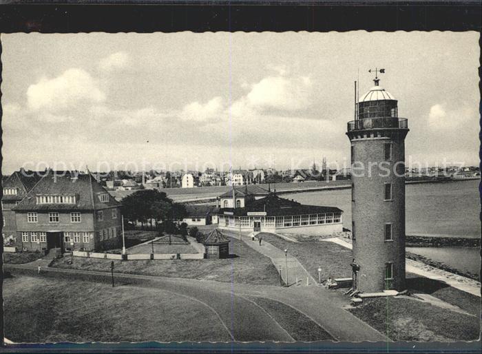 Leuchtturm Lighthouse Seepavillon Cuxhaven