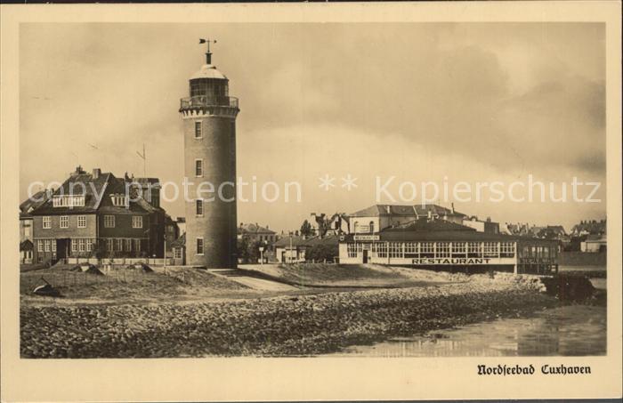Leuchtturm Lighthouse Cuxhaven Restaurant Seepavillon