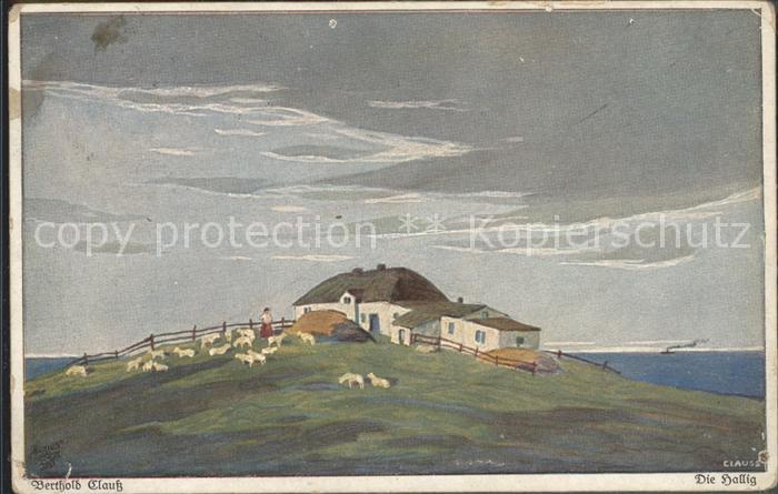 Verlag Primus Nr. 3110 Berthold Clauss Die Hallig
