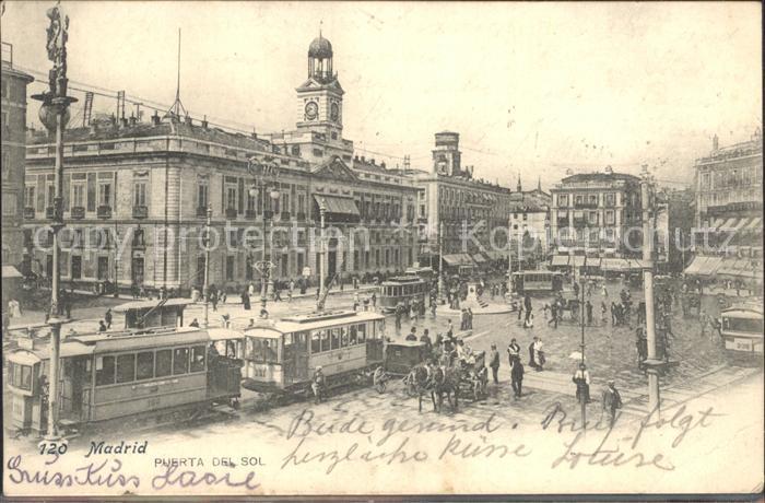 Strassenbahn Madrid Puerta del Sol