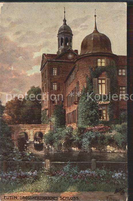 Verlag Tucks Oilette Nr. 758 Eutin Grossherzogliches Schloss N.