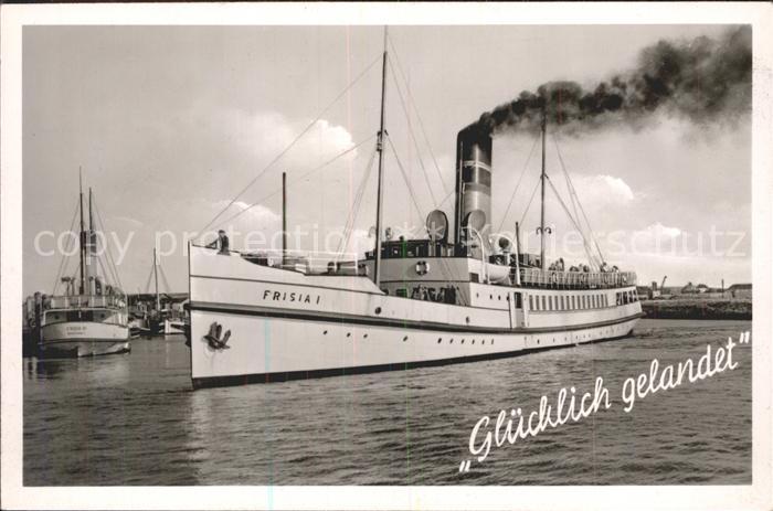 Dampfer Binnenschifffahrt Frisia I. Norderney