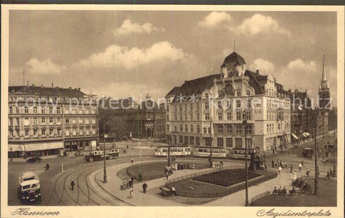 Strassenbahn Hannover Aegidientorplatz