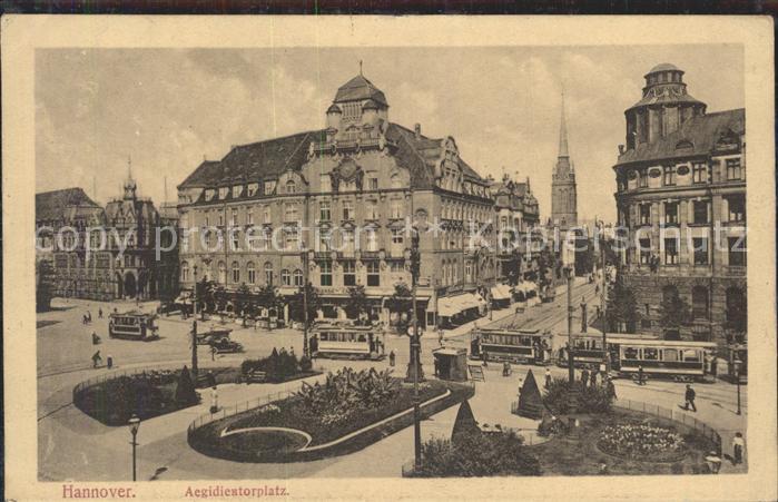 Strassenbahn Hannover Aegidientorplatz