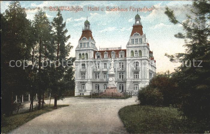 Bad Wildungen Hotel Badehaus Fuerstenhof
