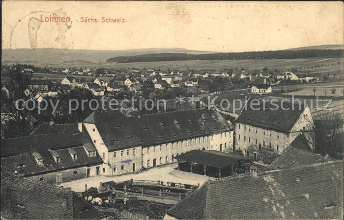 Lohmen Sachsen Gesamtansicht