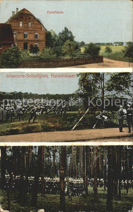 Zeithain Fortshaus Infanterie Schiessplatz Haidehaeuser