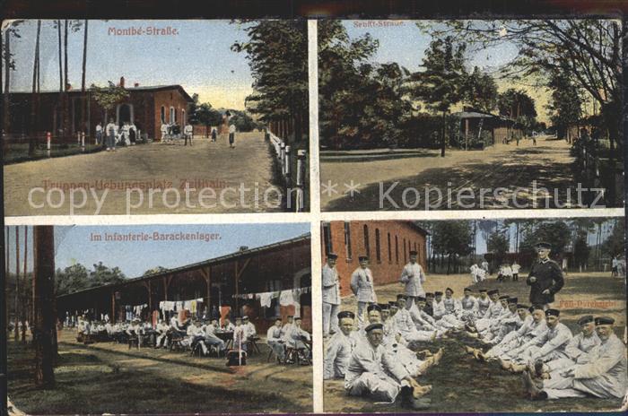 Zeithain Truppenuebungsplatz Infanterie Barackenlager