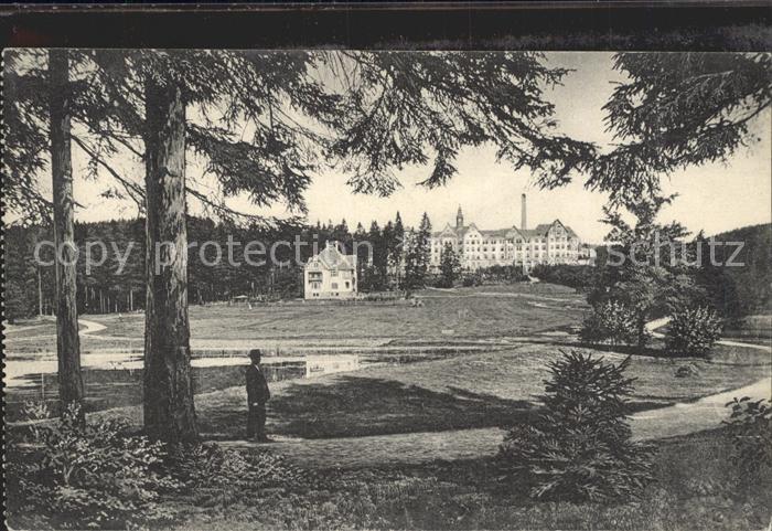 Neustadt Sachsen Heilstaette Hohwald Hauptgebaeude Direktorwohnung