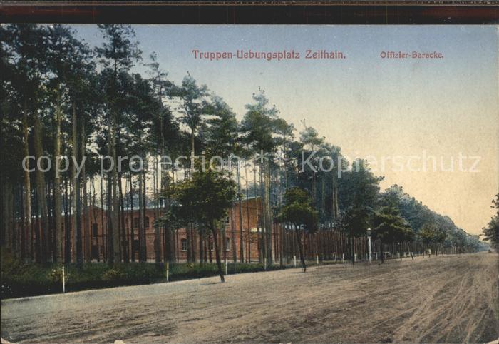 Zeithain Truppenuebungsplatz Offizier Baracke