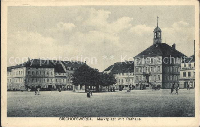 Bischofswerda Marktplatz Rathaus