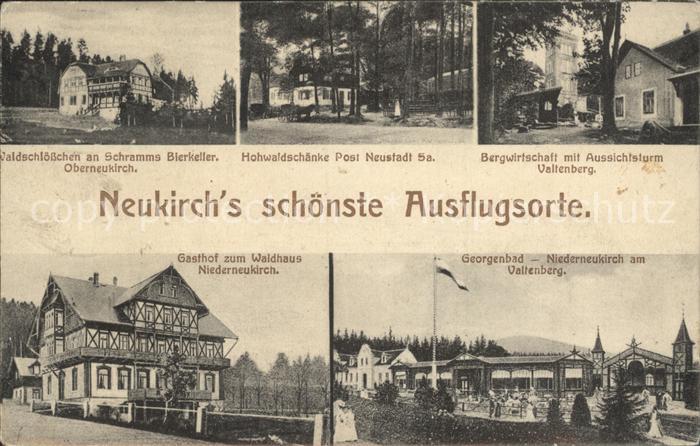 Neustadt Sachsen Waldschloesschen Schramms Bierkeller