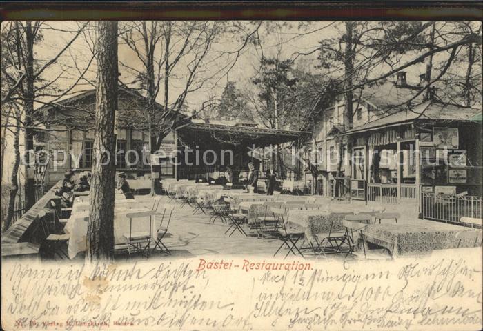 Bastei Saechsische Schweiz Restauration