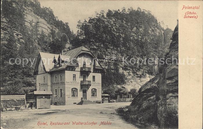 Polenztal Hotel Restaurant Waltersdorfer Muehle Bahnpost