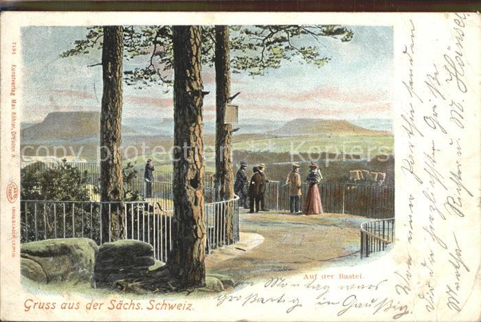 Bastei Saechsische Schweiz