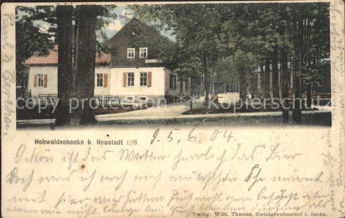 Neustadt Sachsen Hohwaldschaenke