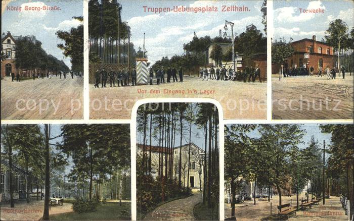Zeithain Truppenuebungsplatz Koenig Georg Strasse Torwache