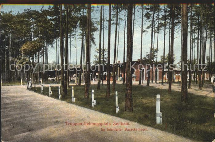 Zeithain Truppenuebungsplatz Infanterie Barackenlager