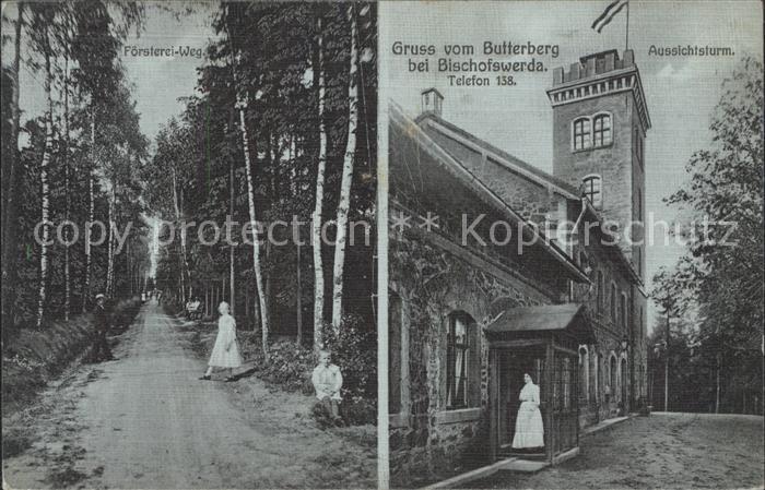 Bischofswerda Foerstereiweg Aussichtsturm Butterberg