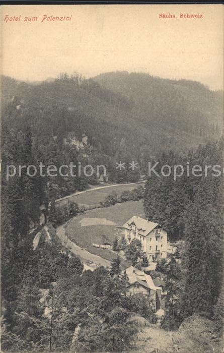 Hohnstein Saechsische Schweiz Hotel zum Polenztal