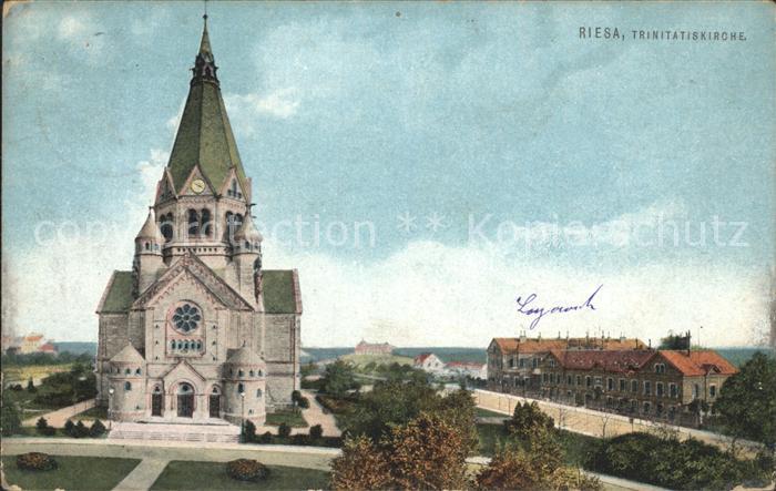 Riesa Sachsen Trinitatiskirche