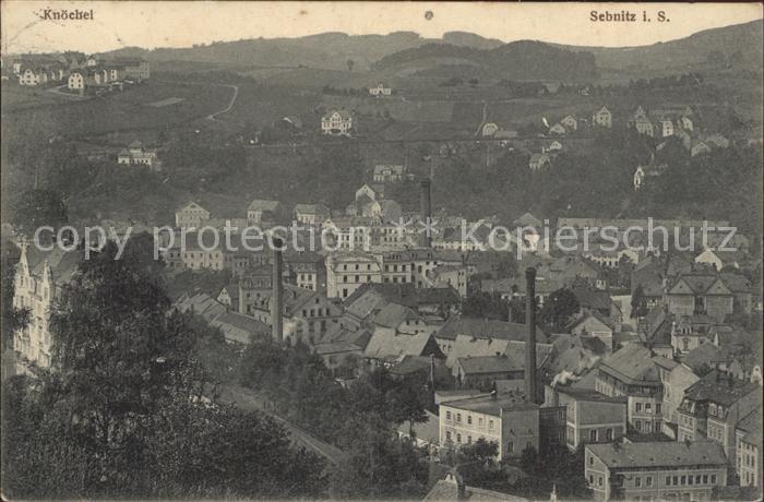 Sebnitz Stadtbild mit Knoechel