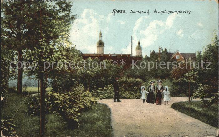 Riesa Sachsen Stadtpark Brandenburgweg